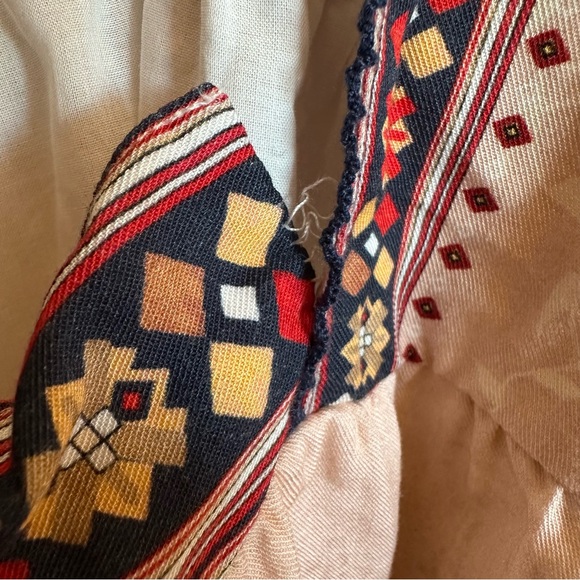 NWT Agua Bendita Alex Kezia Mini Dress Womens Size Large Floral Beachy Defect - Picture 13 of 16